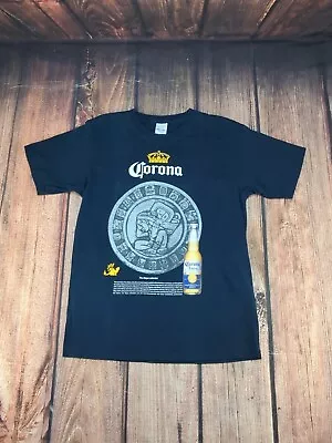 Corona Extra The Maya Calendar Mexican Beer Graphic T-shirt Size Large  • $11.99