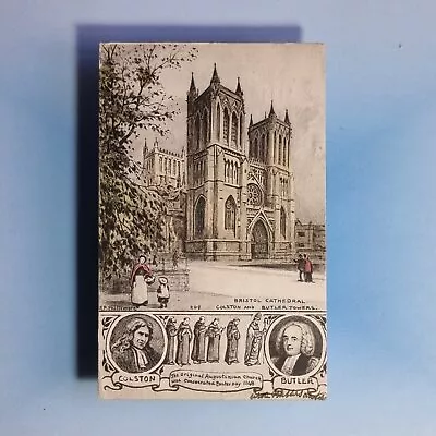 Bristol Cathedral Postcard 1920 Augustinian Colston Butler R P Phillimore • $18.86