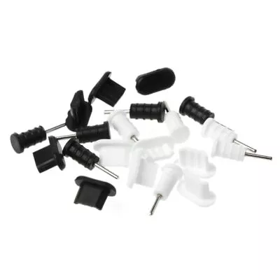 10 Sets Charging Port Micro USB Plug For Protection 3.5mm Earphone Jacksets • £5.12