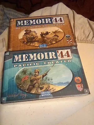 Memoir 44 2 ExpansIons Pacific And Mediterranean New And Unopen • £109.99