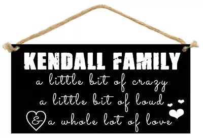 FAMILY Wooden Sign Plaque Country Beer BarGARAGEShed Bathroom Home Decor • $15