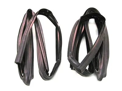 1977-1984 Cadillac DeVille 2 Door Side Window Channel Weatherstrip Seals Pair • $89