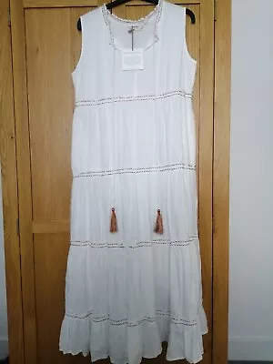 The Shirt Company Sleeveless Boho Dress Bnwt Size 12 • £30