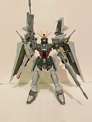 Bandai MG 1/100 Strike Noir Gundam - Built + Detailed - USA Fast Shipping • $56.99