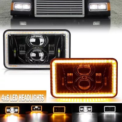 For BLIZZARD Snow Plow 680LT 720LT 810 4x6 INCH LED DRL Headlights + H4 To 3 Pin • $59.99