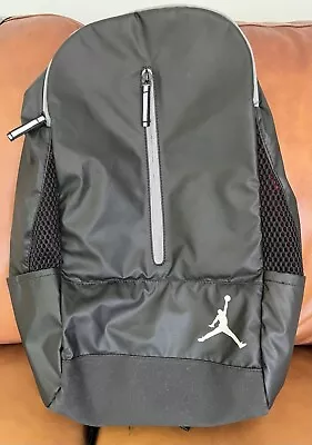 Jordan Jumpman Black Red Backpack Great Pre-Owned Condition • $34.95