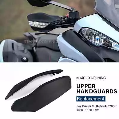 Upper Handguards For Ducati Multistrada 950 1200 1260 V2 Hand Guard Windshield • $99.66