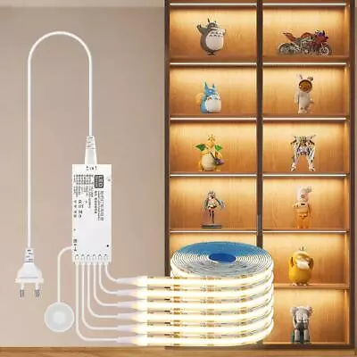 Under Cabinet Collection Display Cob LED Strip Light Bookcase Wardrobe Closet • $27.49