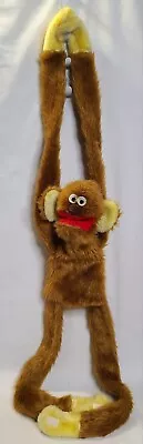 Vintage Hanging Monkey Hand Puppet - 1981 • $30