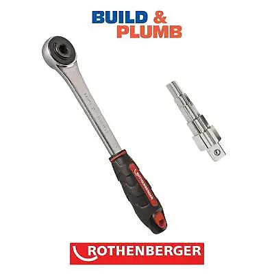 Rothenberger Radiator Valve Spanner With Ratchet Handle - 7.3297 • £35.49