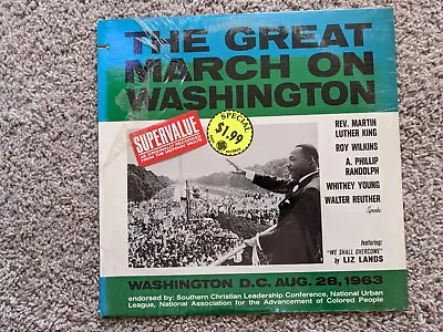 Rev. Martin Luther King - The Great March On Washington Vtg SEALED Vinyl Record • $14.99