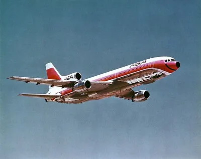 Pacific Southwest Airlines Lockheed L1011 ((8.5 X11 )) Print • $21.95