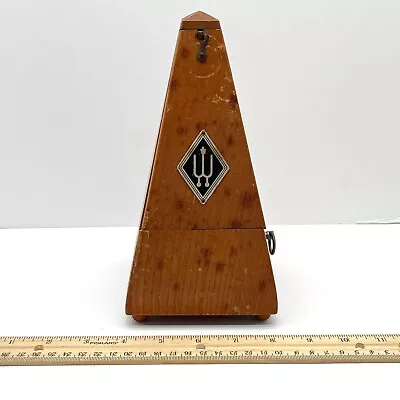 Vintage Wittner Metronome Germany Wood  Finish Works • $75
