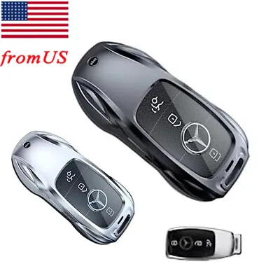Mercedes Benz Key Fob Case Cover Protection Suitable A/C-Class Smart Remote Key • $25.48