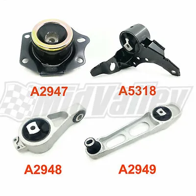 $66.18 • Buy 4pcs Engine Motor & Trans Mount For 2002-2005 Dodge Neon 2.0L For Automatic