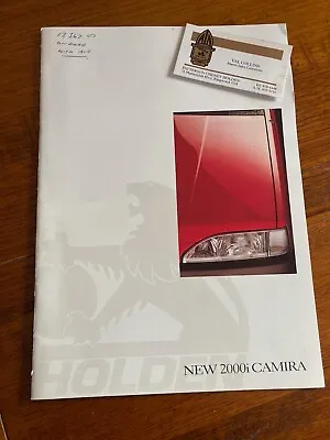 Holden 2000i Camira Genuine Sales Brochure 1987 As New • $29.50