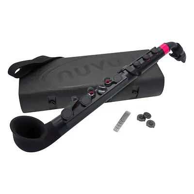 Nuvo JSax Pre-Saxophone Instrument For Beginner Musicians  - Black/Pink • $99.99