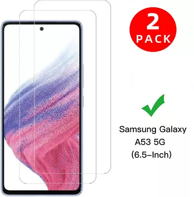 2x 9H Screen Protector Tempered Glass For Samsung Galaxy A53 5G /A52 5G/A52s 5G • $3.69