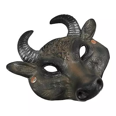 Holloween Horror Mask Bull Cosplay Mask Decorative Cosplay Dress Up Buffalo Mask • $16.42