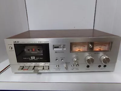 AKAI Vintage  3 Head Stereo Cassette Deck Model GXC-725D Made In Japan • $145