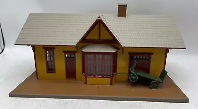 Rough Walthers O Scale Train Trackside Built-Ups O/O27 Scale Golden Valley Depot • $40.04