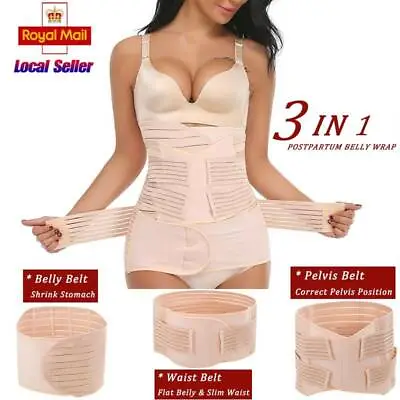 Postpartum Support Recovery Belly Waist Belt Shaper After Pregnancy Maternity • £12.99