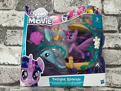 My Little Pony The Movie Twilight Sparkle Undersea Carriage - Hasbro - BNIP New • £25