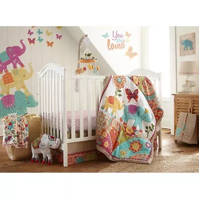 $139.99 • Buy Levtex Baby ZAHARA 5 PC Crib Bedding Set NEW