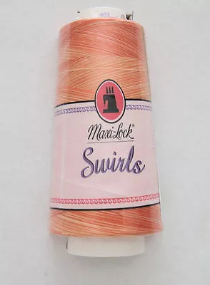 Maxilock Swirls Serger Thread - 3000yd - Choose Your Color - CLEARNCE • $3.95