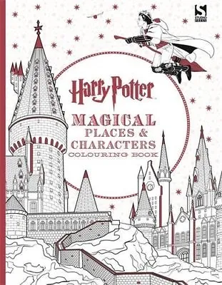 Harry Potter Magical Places And Characters Colouring Book 3 By Warner Brothers • £2.88