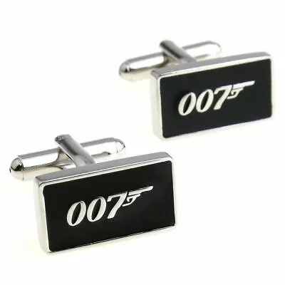 £7.95 • Buy 007 James Bond Cufflinks LUXURY GIFT BOX Novelty Cool Men's Funny - Order By 3pm