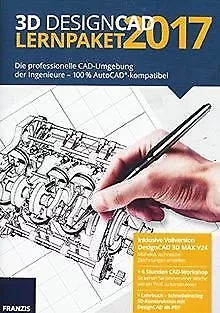 3D Design CAD Lernpaket 2017 By Franzis Buch & So... | Software | Condition Good • £13.98