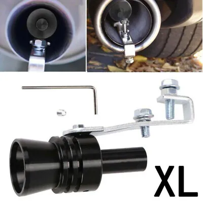 Blow Off Turbo Noise Valve Sound Whistle Car Simulator Auto Muffler Tip Black D • $9.99