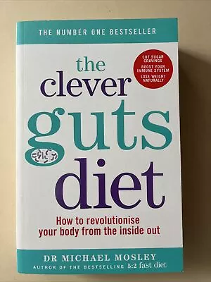 The Clever Guts Diet Book New & The 8-week Blood Sugar Diet Bundle Books New • £10