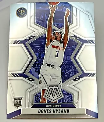 2021-22 Panini Mosaic Basketball Rookie Card 271 Bones Hyland Denver Nuggets • $0.99