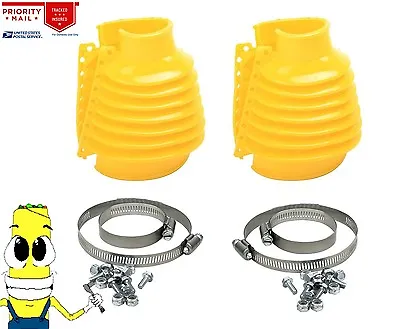 Empi Yellow Axle Swing Boot Kit For VW Bug Baja Sandrail Manx Buggy Set Of 2 • $28