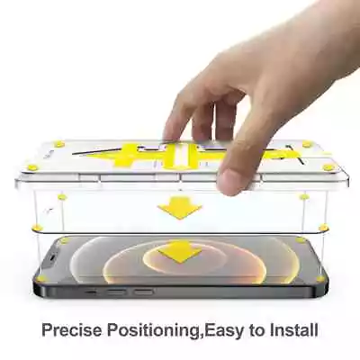 $10.99 • Buy IPhone 8/7 Plus Tempered Glass Screen Protector 3D 9H With Easy Applicator