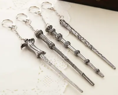 £3.19 • Buy Magical Fantasy Witch Wizard Potter Wand Keyring Keychain Cosplay Gift UK