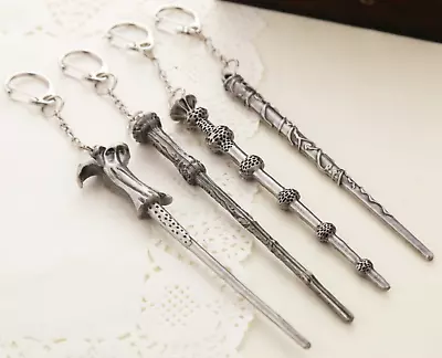 £2.98 • Buy Magical Fantasy Witch Wizard Potter Wand Keyring Keychain Cosplay Gift UK