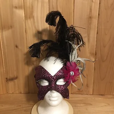 Pier 1 Imports Venetian Masquerade Mask Made In Venice Italy For Hand Painted • $22.50