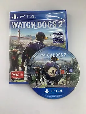 Watch Dogs 2 Sony PS4 PlayStation 4 Games • $8.99