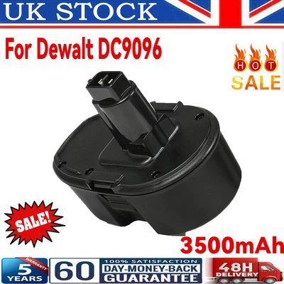 £9.99 • Buy 3500mAh 18V Battery For Dewalt Cordless XRP DC9096 DE9095 DE9098 DW9096 DC725