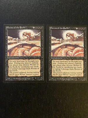 Magic The Gathering - The Dark - Worms Of The Earth Lot Of 2  • $15.98