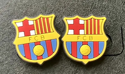 FC Barcelona 2 Pcs Soccer Croc Charms • $8