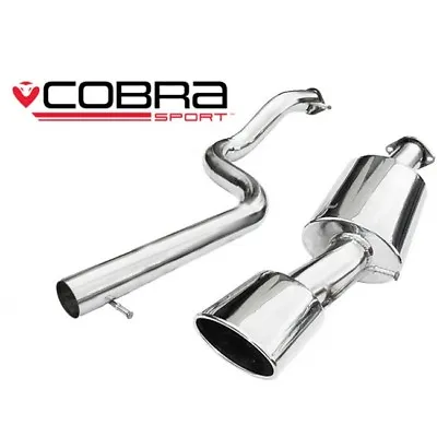 Cobra Sport VW15 VW Golf Mk4 Hatch 1.9TDi  NON Resonated Cat Back Exhaust • $623.52