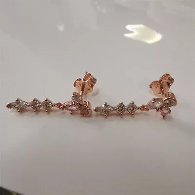 Pandora Sparkling Herbarium Cluster Drop Earrings • £23
