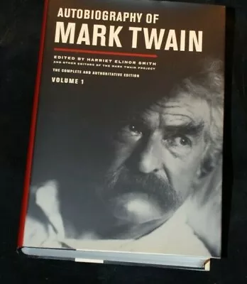 Mark Twain-  Autobiography Of Mark Twain Vol.1  HB/Dj Like New (2010) • $10