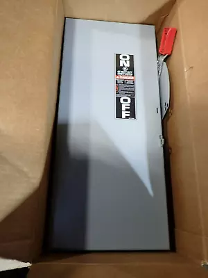 GE TH3362 60 Amp 600 Volt Fused Indoor 3 Phase Disconnect DIS • $275