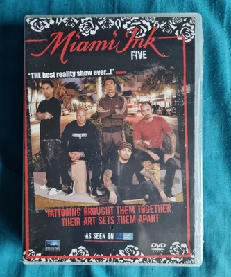 £3 • Buy Miami Ink: The Complete Series 5 DVD New & Sealed 