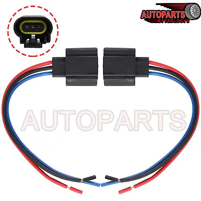 H139008 H13LL Socket Female Adapter Wiring Harness Pigtail Plug For Ford GMC Etc • $7.74